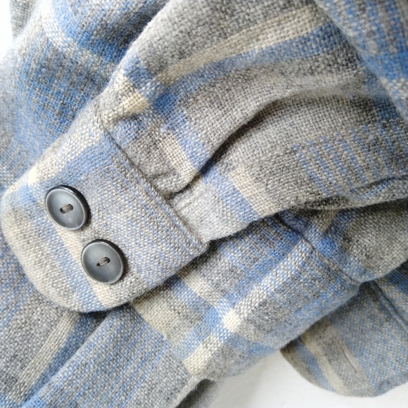 Vintage 40s RS Apparel Wool Shirt 16.5 neck - Picture 3 of 7